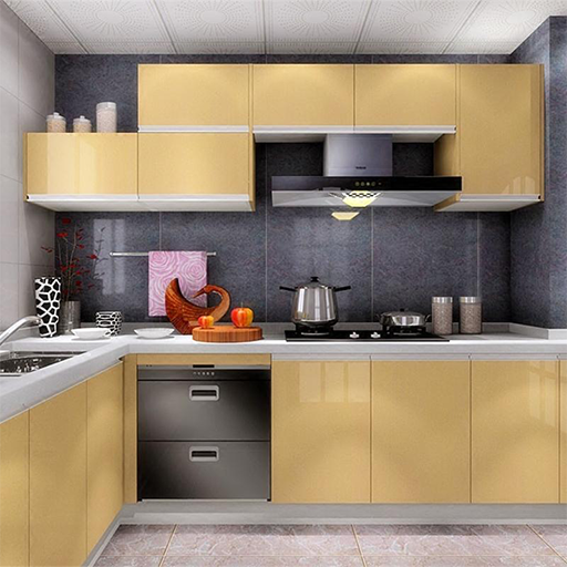 Design do armário de cozinha