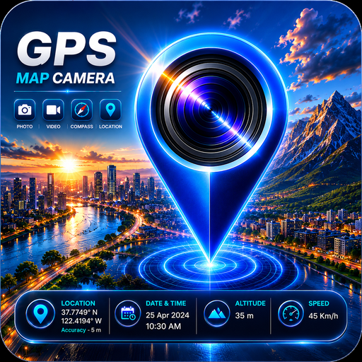 GPS Map Camera & Compass