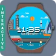 HuskyDEV Sea Bay Watch Face