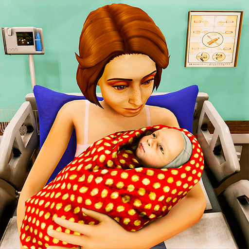 आभासी गर्भवती मां बच्चा परवाह
