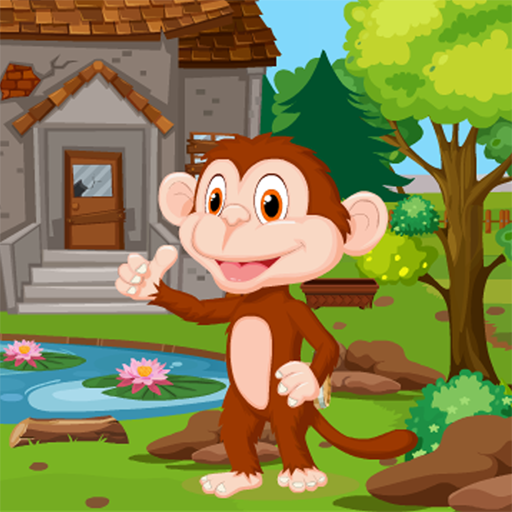 Cartoon Monkey Rescue Kavi Gam