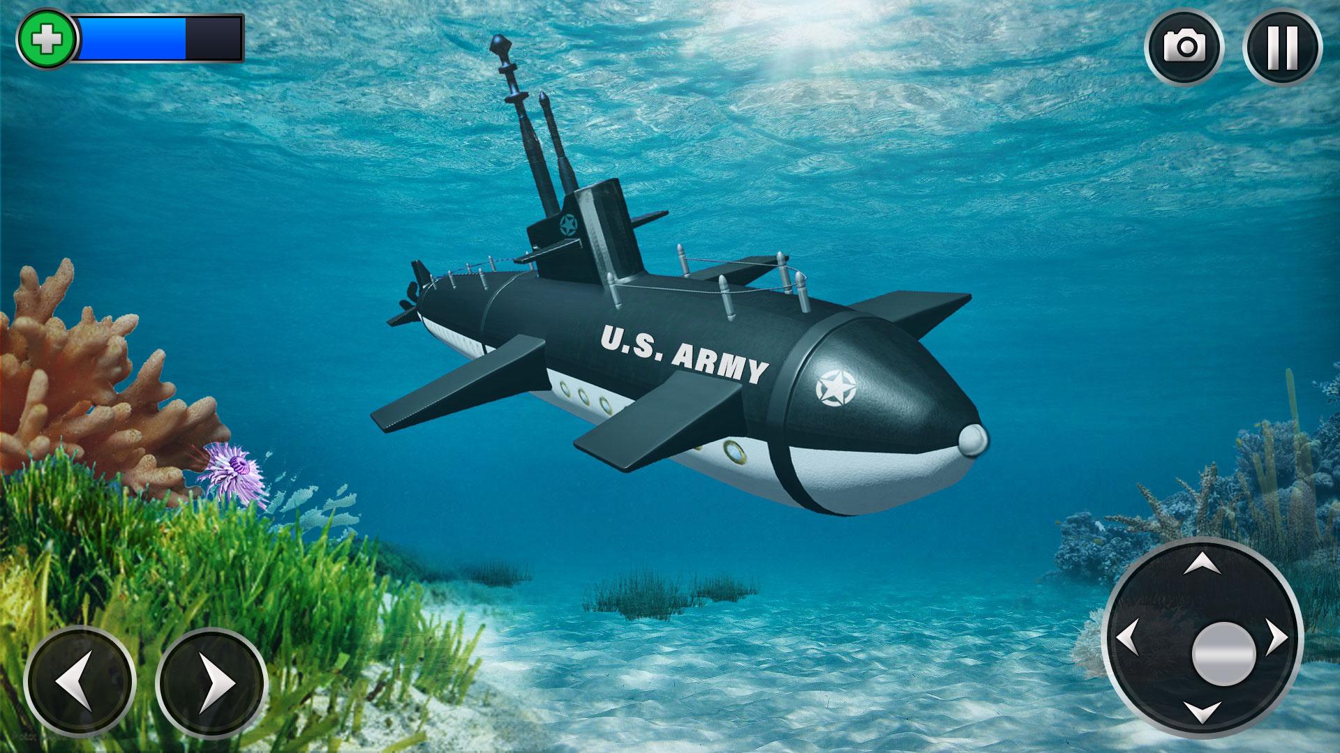 Download Army Submarine Transport Game android on PC