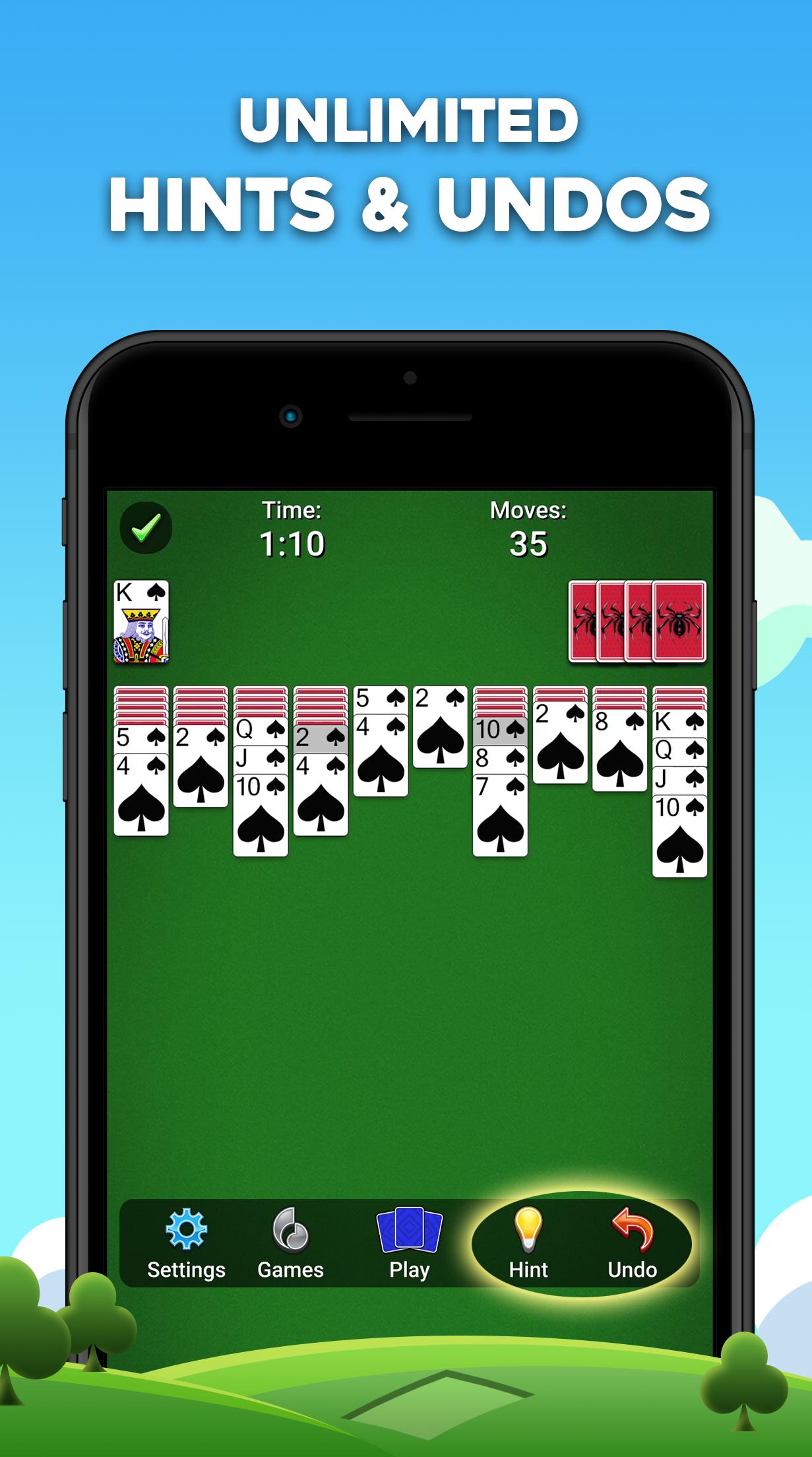 Скачать Spider Solitaire на ПК | Официальный представитель GameLoop