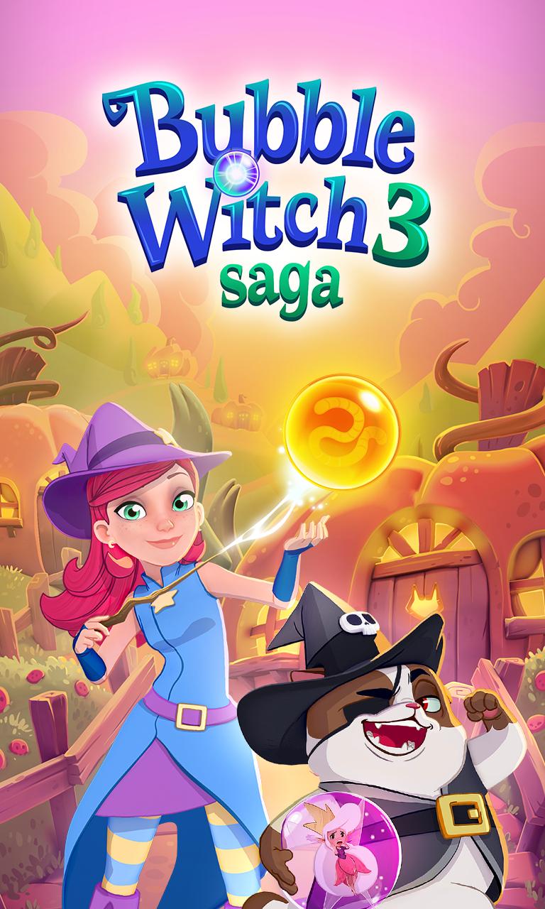 Скачать Bubble Witch 3 Saga на ПК | Официальный представитель GameLoop