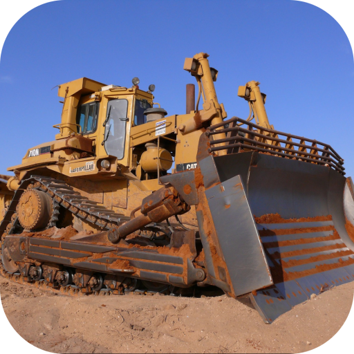 Bulldozer. Smart Wallpaper