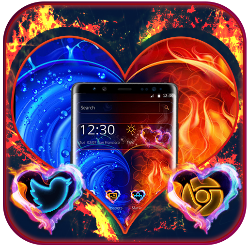 Fire Heart Theme