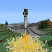 Space Rocket Mod for MCPE