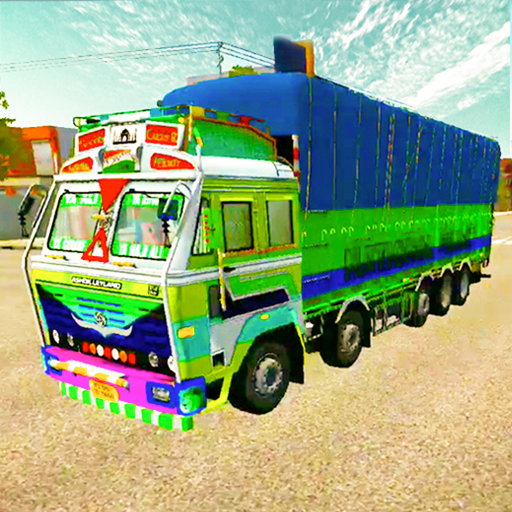condução de caminhão indiano