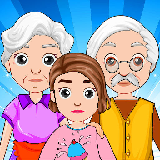 町の祖父母の家のふりをする：怖いおばあちゃんのゲーム