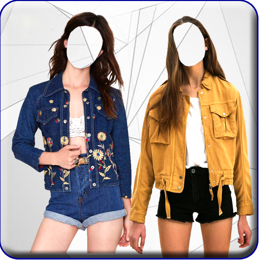 Women Jeans Jacket Photo Suit