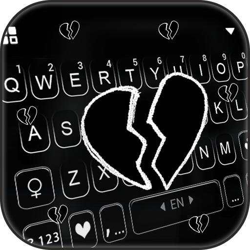 Heartbroken keyboard