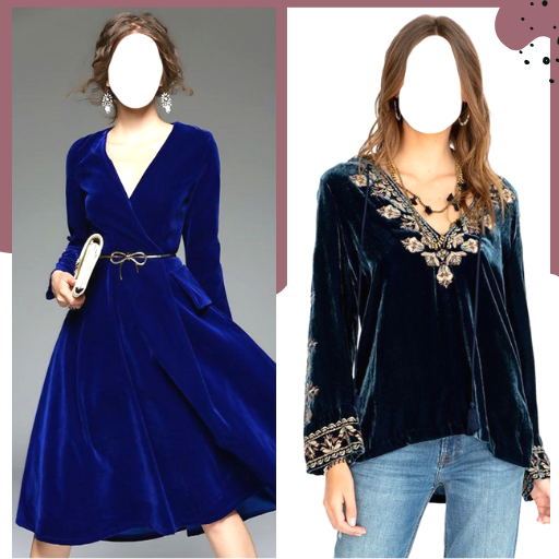 Women Velvet Outfit Suits