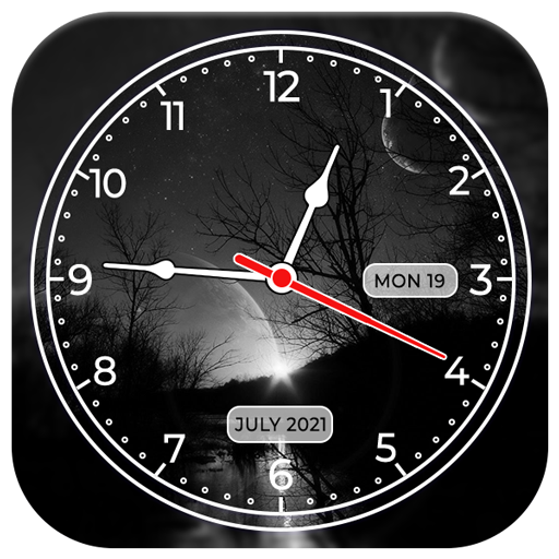 Night Clock Live Wallpaper