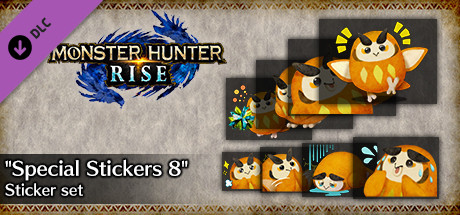Monster Hunter Rise - "Special Stickers 8" sticker set