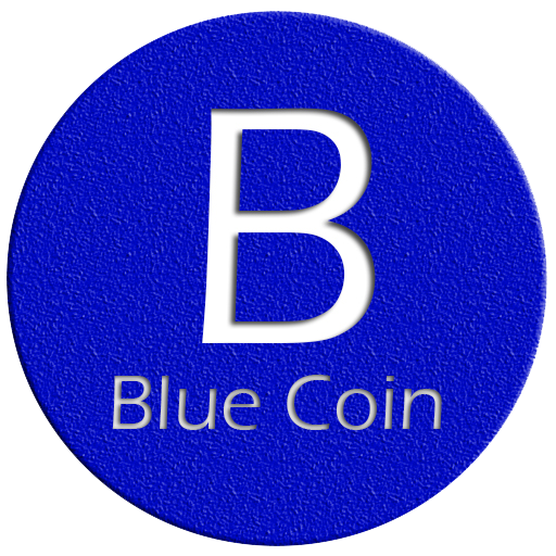 blue coin