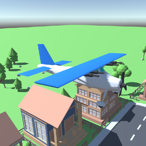 Jet Fighter City Sky Flying 3d