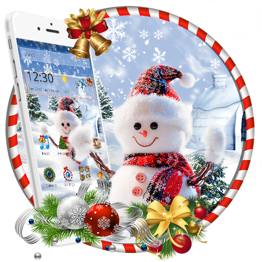 Christmas snowman theme