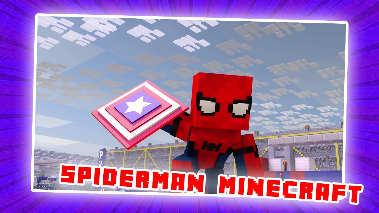 Download Mod Spiderman Skin Minecraft android on PC