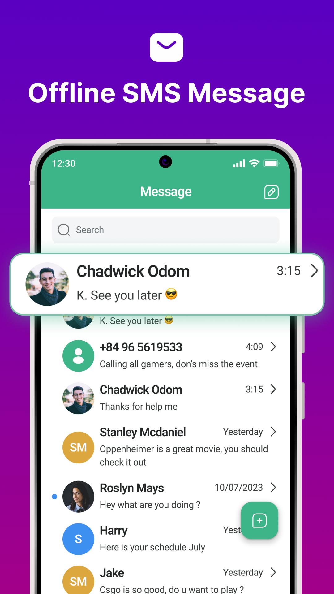 Download Messenger: Text Messages, SMS android on PC