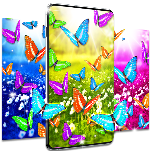 Butterflies live wallpaper