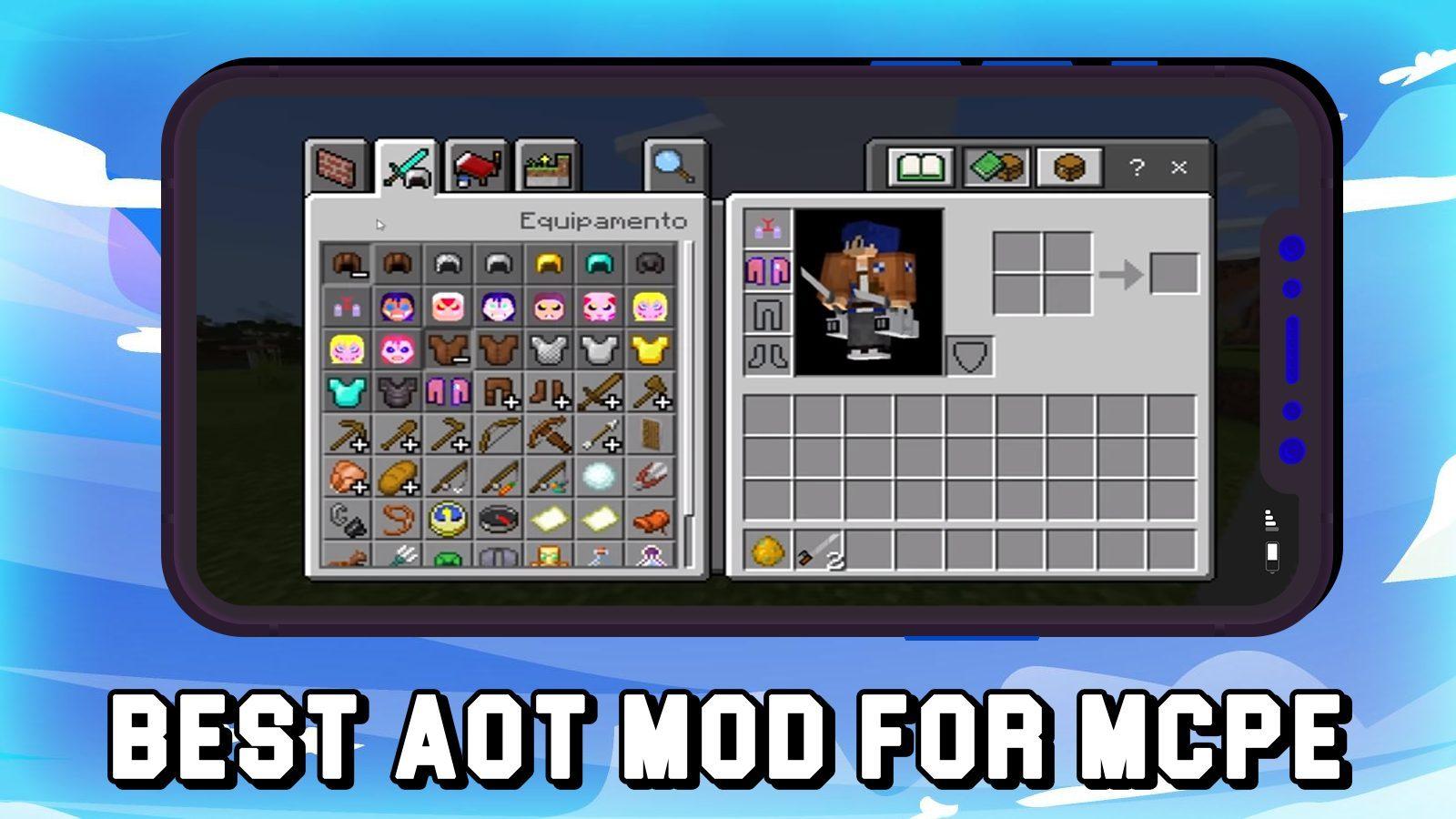 Attack Titan mod for MCPE for Android - Free App Download