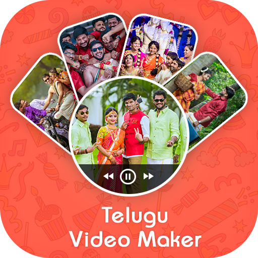 Telugu video maker & Telugu video status