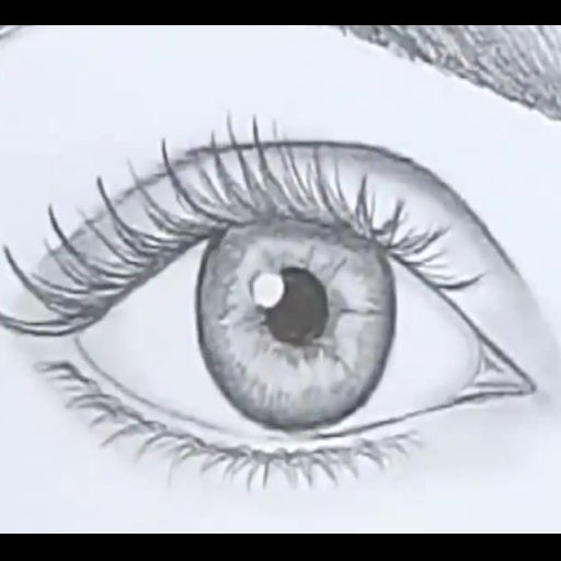 Anime eyes how to draw