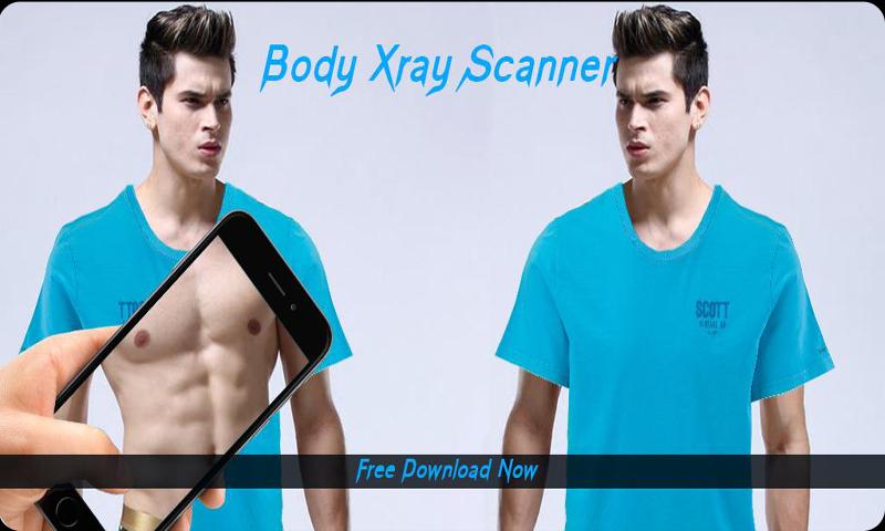 Body Scanner Real X-Ray Camera - Cloth Free Prank