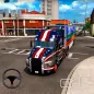 American Truck Cargo Truck 3D