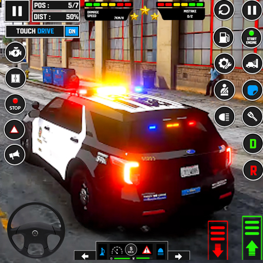 US Police Car Chase Game 3D