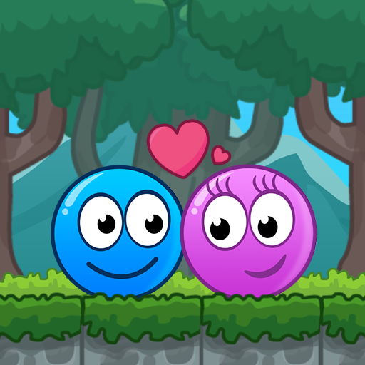 Blue and Pink Ball Lovers