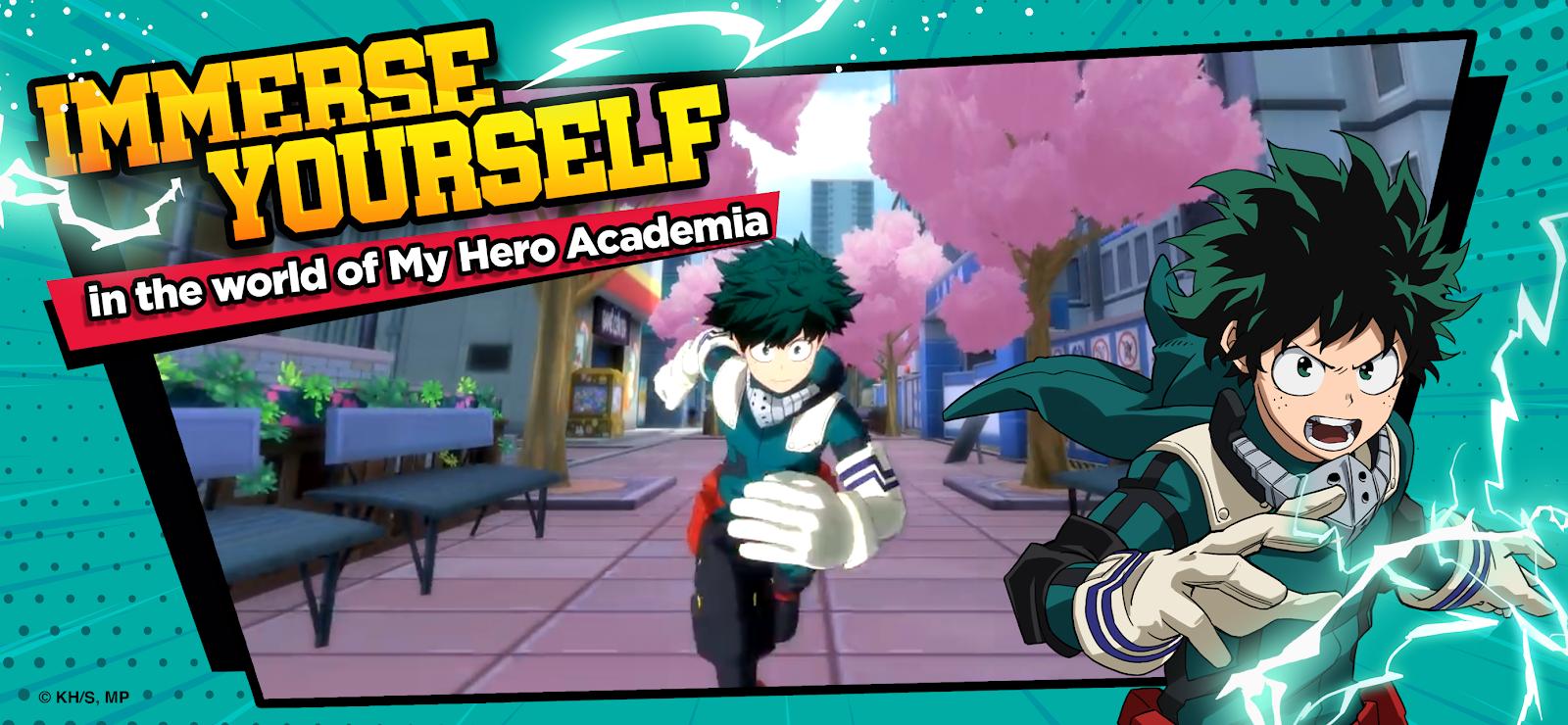Baixe My Hero Academia: The Strongest Hero Anime RPG no PC com MEmu