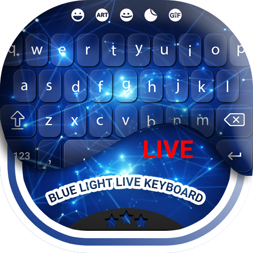 Blue Light Keyboard