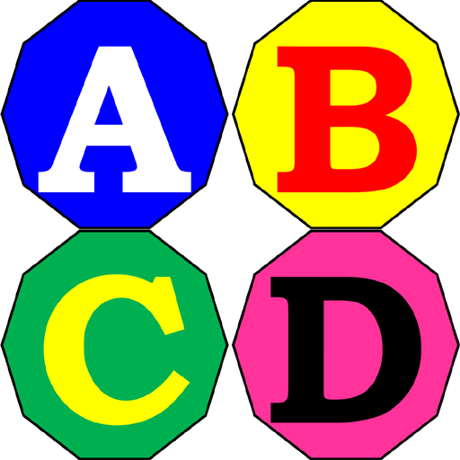 Alphabet ABCD Learning letters A for Apple