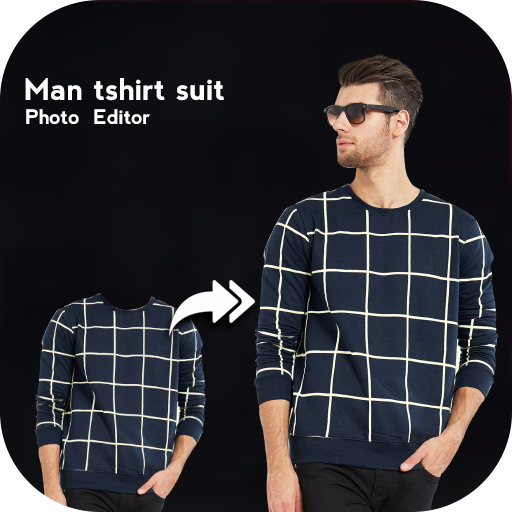 Man T-Shirt Suit Photo Editor