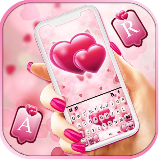 Pink Love Hearts Theme