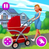 妈妈虚拟生活游戏模拟器—幸福的家庭梦想的家庭主妇