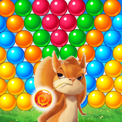 Squirrel Rescue Bubble Shooter