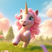 Unicorn Run: game for girls