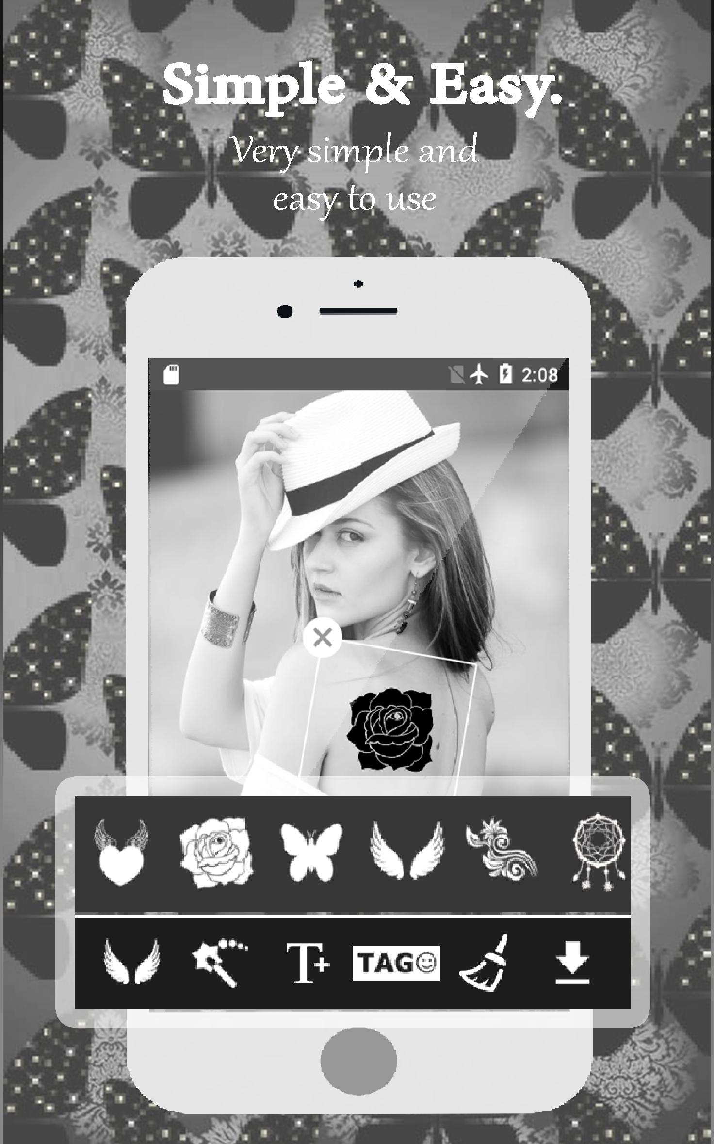 Download 🖤Angel Tattoos Photo Editor Name Tattoos Editor android on PC