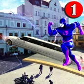 limousine super hero stunts- L