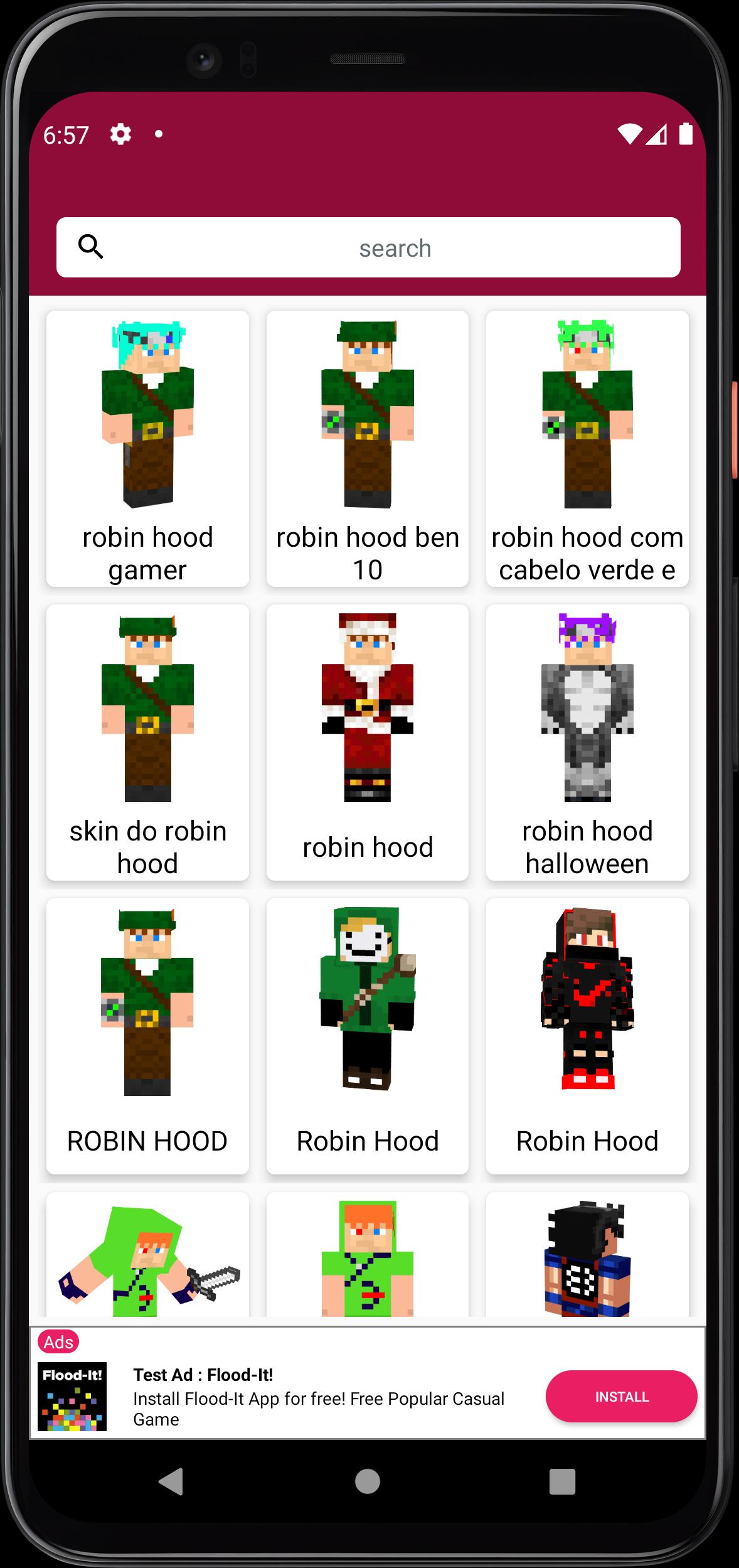 Robin Hood Gamer Skins Mcpe APK for Android Download