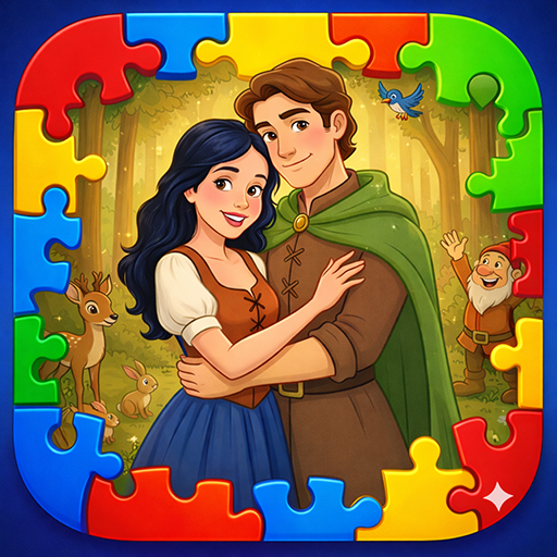 Snow White: Story & Puzzles