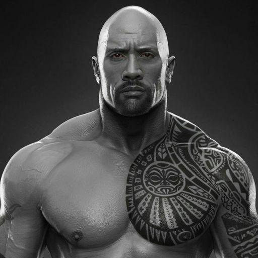 Dwayne Johnson (The Rock) Wall