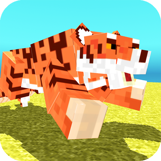 Blocky Wild Park: Tiger Terror