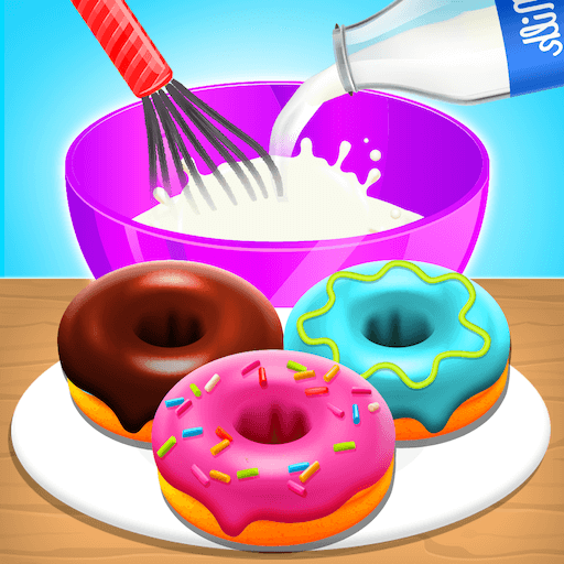 Donut Maker Girls Cooking Game