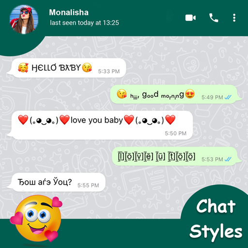 Chat Stylish Font for WhatsApp