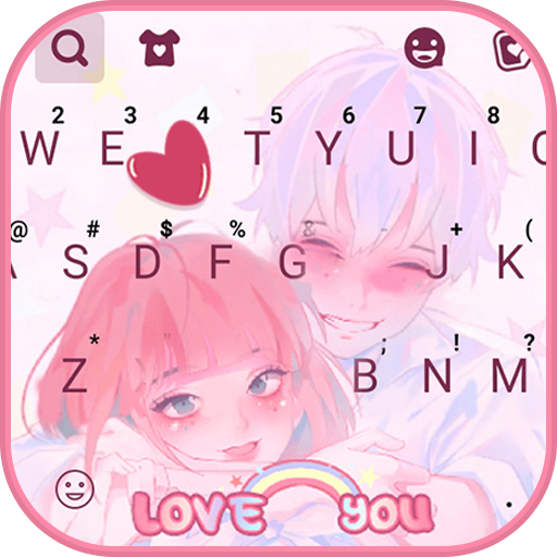 Anime Lovers Keyboard Backgrou