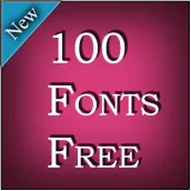 100 Fonts Free