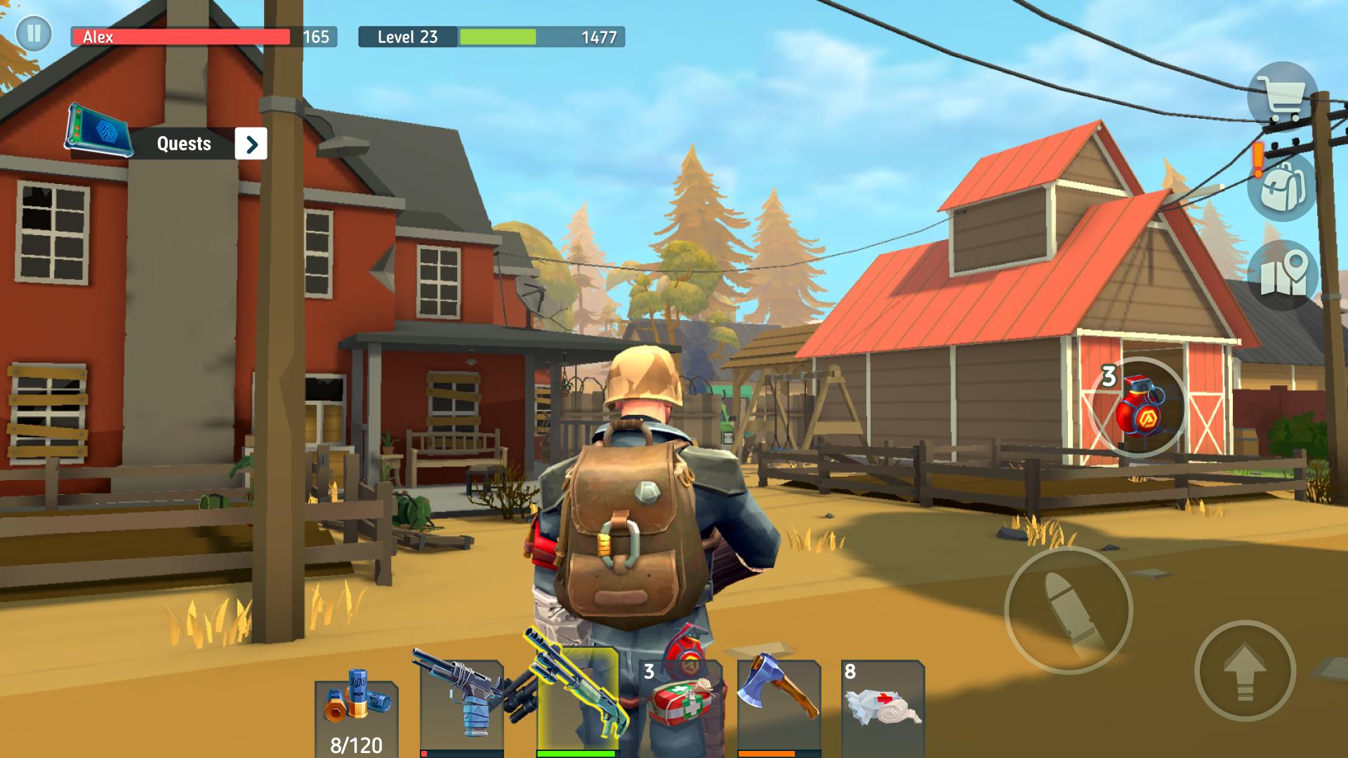 Download TEGRA: Zombie survival island android on PC